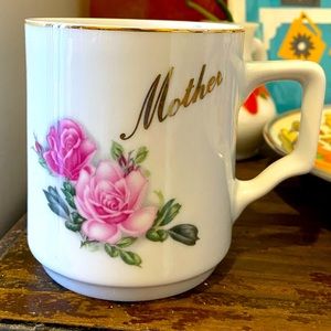 VTG Porcelain Mother Mug